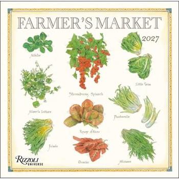 Farmer's Market 2027 Wall Calendar