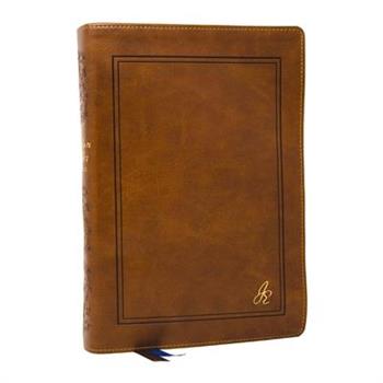 The Jonathan Edwards Study Bible: Experience Abiding Joy in Christ (Nkjv, Brown Leathersoft, Red Letter, Comfort Print, Thumb Indexed)