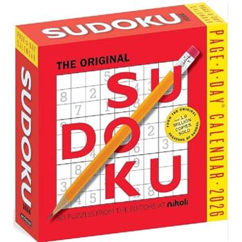 Original Sudoku Page-A-Day(r) Calendar 2026
