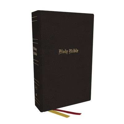 KJV Holy Bible, Super Giant Print Reference Bible, Black, Genuine Leather, 43,000 Cross References, Red Letter, Comfort Print: King James Version