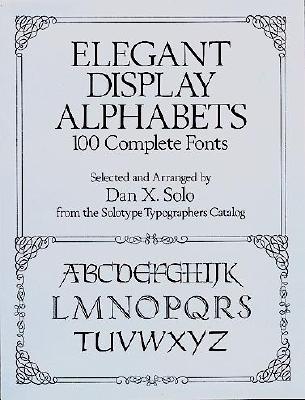 Elegant Display Alphabets