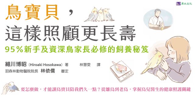 鳥寶貝，這樣照顧更長壽：95%新手及資深鳥家長必修的飼養秘笈