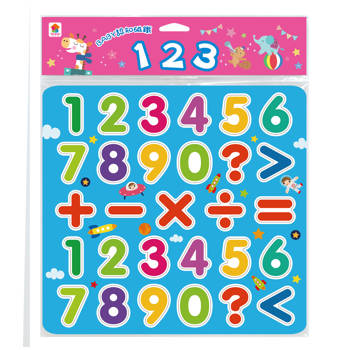 BABY認知磁鐵：123