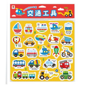 BABY認知磁鐵：交通工具