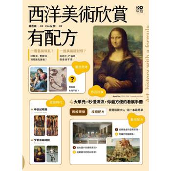 西洋美術欣賞，有配方：拆解規律，4大單元秒懂流派特徵，你最方便的看展手冊