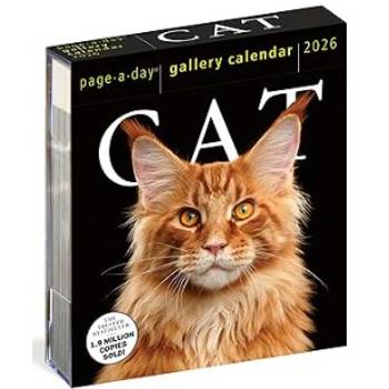 Cat Page-A-Day(r) Gallery Calendar 2026