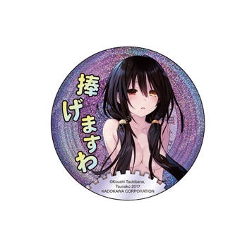 DATE A LIVE 約會大作戰(原作) 雷射貼圖風胸章 C