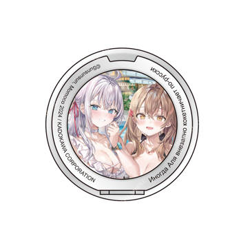 不時輕聲地以俄語遮羞的鄰座艾莉同學(原作) 磁吸金屬手機支架 A