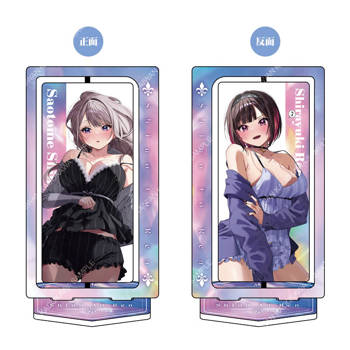 志乃與戀(原作) 旋轉壓克力立牌 A