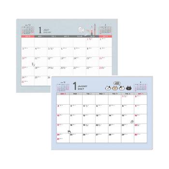 (特價)2027年超值25KPET桌曆-文具