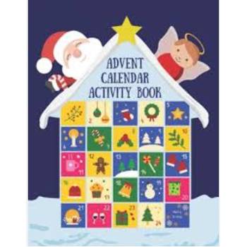 Advent Calendar Activity Book: Countdown to Christmas Workbook   For Kids Ages 6-8